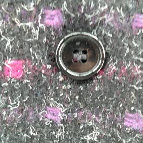 Karizma East Lid size 12 black with pink and Purple Polka dot jacket - Picture 4 of 9